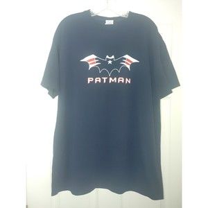 New England Patriots Football PATMAN Short Sleeve T-Shirt Size XL NFL